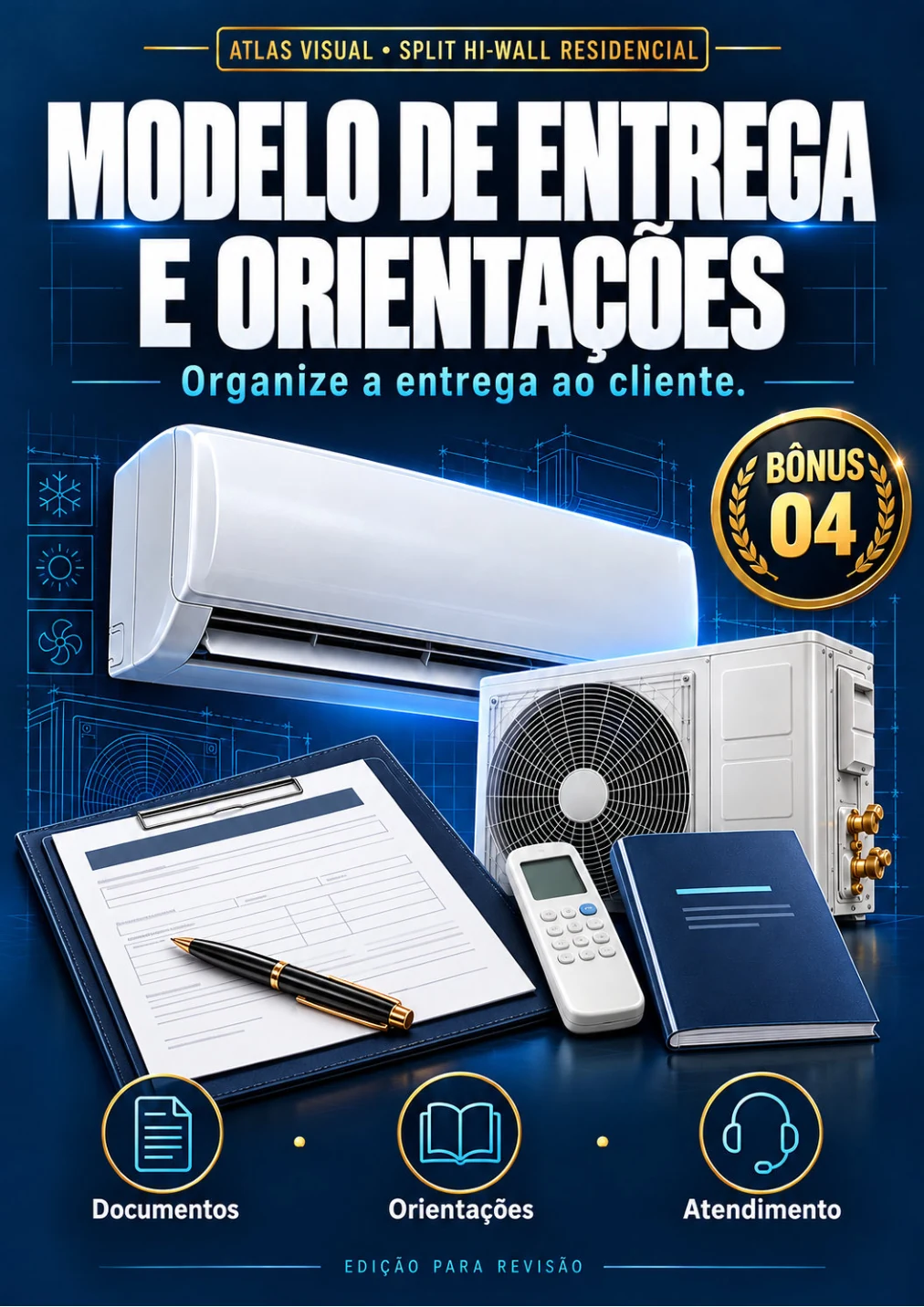 Capa original: Modelo de entrega e orientações